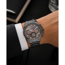 Ferrucci Ince Bilekli Erkeklere Özel Kasa Çap 43MM Fonksiyonlu Çelik Kordon&kasa Erkek Kol Saati