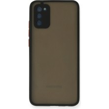 Aletools   Samsung Galaxy A02S Kılıf Montreal Silikon Kapak - Siyah