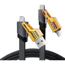 Fioplus Fioplus Fp-98 120W 4in1 Fast Şarj ve Data Kablosu