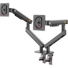 Daytona North Bayou NB  17-32" Çift Kol 2-9 kg Amortisörlü Monitör Standı Yeni Versiyon A5-C