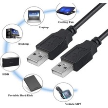 ALPA 5 Metre USB 2.0 USB Data Şarj Kablosu Erkek To Erkek