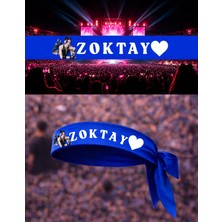Lovver Manifest Konser Bandanası Özel Üretim Çift Taraflı Ipeksi Lidya ,mina,esin,zoktay, Sueda,hilal Yazılı Bandana