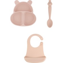 Pandish Huppo Beslenme Seti 3'lü - Pembe