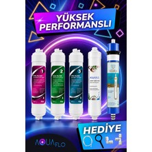 Aquaflo Tüm Marka Kapalı Kasa Cihazlara Uyumlu 5'li Su Arıtma Filtresi