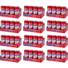 Mentos Pure Fresh Çilek Aromalı Şekersiz Tatlandırıcılı Draje Sakız 60 gr x 4 Adet x 12 Adet