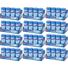 Mentos Pure Fresh Nane Aromalı Şekersiz Tatlandırıcılı Draje Sakız 60 gr x 4 Adet x 4 Adet
