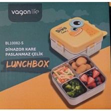 Vagonlife Beslenme Kutusu Lunch Box Paslanmaz Çelik 1120 ml BL10082-S