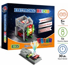 Zet Zeka Electronic Bricks Kit Eğlenceli ve Öğretici Elektronik Deney Seti 200+ Deney 5+ Yaş