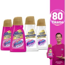Vanish Oxi Action Deterjan Güçlendirici ve Leke Çıkarıcı Sıvı Renkliler 1000 ml x 2 + Beyaz 1000 ml x 2