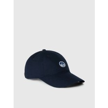 North Sails Koyu Lacivert Erkek Logo Baskılı Şapka NS0000623398