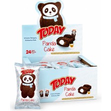 Elvan Today Panda Kakaolu Dolgulu Kek 40 gr 24 Adet Krema İçeren Lezzetli Atıştırmalık