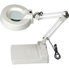 Mbl Masaüstü Standlı Işıklı 8x Akrobat Büyüteç Laboratuar, Teknik Servis, Güzellik Salonu..