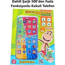 Brother Toys Şarjlı Kukuli Telefon Pro Max Dokunmatik 500+ Fonksiyonlu Türkçe Sesli Işıklı Müzikli Lisanslı