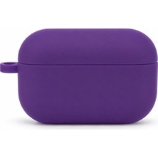 Mi7a Airpods Pro 2 Uyumlu Silikon Koruyucu Kılıf Yumuşak Esnek Kulaklık Kutusu Koruma Kabı