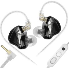 Kz Axas Oyuncu Hi-Fi Oyuncu Iem Kulak Içi Kulaklık (3.5mm - Mikrofonlu)