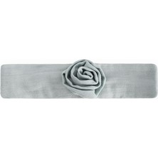 Cigit Müslin Gül Figürlü Lastik Bandana Çağla Yeşili