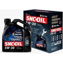 Snc Oil Snc Oıl Yoğun Onarıcı 5W-30 5litre Motor Yağı 5 Lt