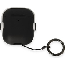 Apple Airpods 2 (2.nesil) Cool Kılıf - Siyah-Beyaz