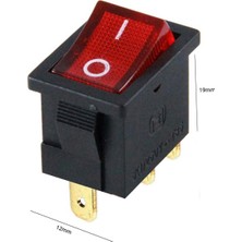 Poke Anahtar Işıklı 3 Ayak On-Of PK-5901
