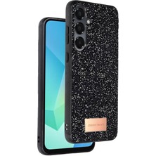 Sylar Samsung Galaxy A56 Bright Simli Kapak - Siyah
