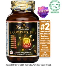 Kiperin B Complex Pro | Yüksek Emilim B Vitamini Kompleksi | 30 Kapsül