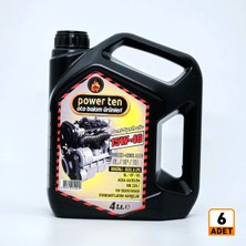 Powerten 15W40 Motor Yağı 4 Litre 6 Adet 1 Koli
