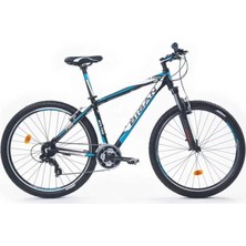Bisan Mtx 7100 Erkek Dağ Bisikleti 48CM V 26 Jant 21 Vites Mat Siyah Mavi