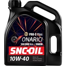 Snc Oil Snc-Oil Onarıcı 10W-40 100.00 Km+Bakım 4 Lt