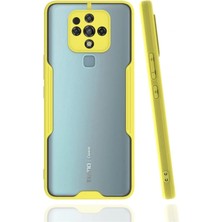 Mey ®  Tecno Camon 16 Kılıf Platin Silikon - Sarı Najmaddin