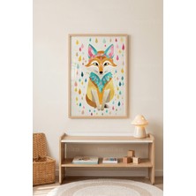 Tontilika Minimalist Çizgi Sanatı 1. Kalite Ahşap Çerçeveli Tablo