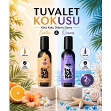 Tuvalet Öncesi Kötü Koku Giderici Sprey, Uzun Ömürlü Banyo ve Tuvalet Kokusu, Kötü Koku Giderici 150 ml 2'li Set