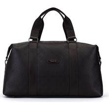 Tamer Tanca Unisex Suni Deri Kahverengi El Valizi 1012 1242 Vlz Y26 Kahve Mng