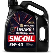 Snc Oil Snc 200.000 Km Bakım Pro-S Plus Onarıcı 5W-40 Motor Yağı. 4 Lt
