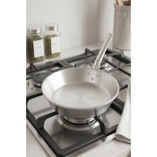 Tiesa Home Tek Kulp Alüminyum Kavurma&kızartma Tavası Balık Tavası 23CM