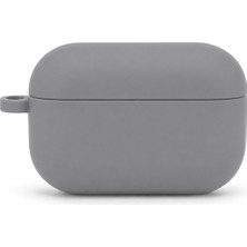 Mi7a Airpods Pro 2 Uyumlu Silikon Koruyucu Kılıf Yumuşak Esnek Kulaklık Kutusu Koruma Kabı
