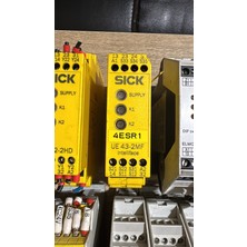 SICK Sıck UE43-2MF Emniyet Rölesi 24V Ac/dc Acil Stop ve Emniyet Kapısı Güvenlik Rölesi