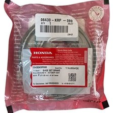 Arka Fren Balatası - Dio - Spacy - Rks Spontini - Cbf - Alpha -Pcx 2011 - 2024 Uyumlu (Orjinal Honda