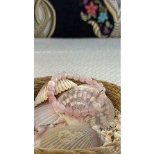 Pembe Şeffaf Kuvars / Faseta Kesim
