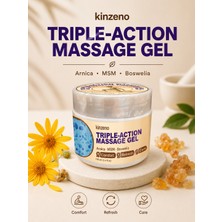 Kinzeno Triple Action Massage Gel Hareket Konforunu Destekleyen Rahatlatıcı Masaj Kremi 100 ml