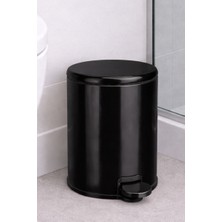 Primanova Cigo Compact 3 Lt Banyo Mutfak Ofis Çelik Çöp Kovası - Siyah