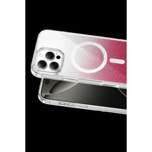 Mestore Onegif Apple Iphone 16 Pro Max Sora Simli Magsafe Kapak - Kırmızı
