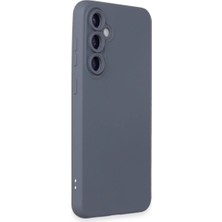 Mestore Samsung Galaxy S23 Fe Kılıf Nano Içi Kadife Silikon - Gri