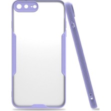 Mestore Apple Iphone 7 Plus Kılıf Platin Silikon - Lila