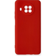 Mestore Xiaomi Mi 10T Lite Kılıf Nano Içi Kadife Silikon - Kırmızı