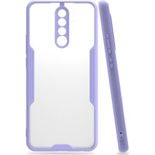 Mestore Xiaomi Redmi Note 8 Pro Kılıf Platin Silikon - Lila