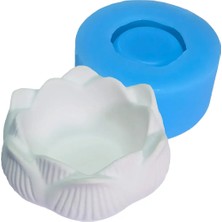 Alze Kimya Hobi Lotus Alçı Sunumluk Silikon Kalıbı | Tealigt\'a Uygun
