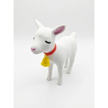 Demirhan3D 🐑✨ Heidi'nin Kuzusu Dekoratif Figür | 15 cm | Pla Doğa Dostu Malzeme | Hareketli Döner Kafa | Koleksiyon & Hediye