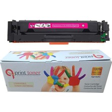 QPRİNT TONER Hp CF415X W2033X Muadil Toner Çipli Toner Kırmızı 6000 Sayfa