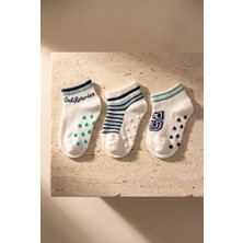 Bebek 3'lü California Step Çorap