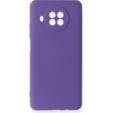 Mestore Xiaomi Mi 10T Lite Kılıf Nano Içi Kadife Silikon - Mor
